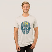 T-shirt En Tri-matière Impression faciale 3D (Recto plein)