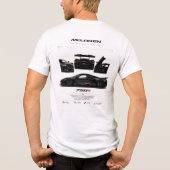 T-shirt En Tri-matière Impression graphique de supercar (Verso)
