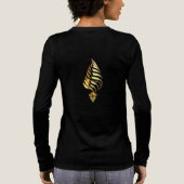 T-shirt En Tri-matière Impression lavable et durable à la machine (Verso)