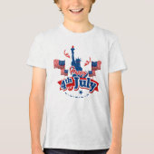 T-shirt En Tri-matière Indicateur de repère 4 juillet (Recto)