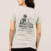 T-SHIRT EN TRI-MATIÈRE INDUCTION (Verso)