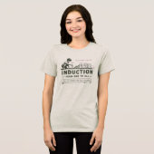 T-SHIRT EN TRI-MATIÈRE INDUCTION (Recto plein)
