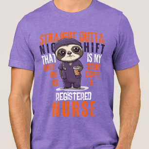 T-shirt En Tri-matière Infirmière médico-chirurgicale de nuit histoire qu