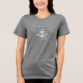 T-shirt En Tri-matière Inhale, Exhale, Namaste" Yoga Tee (Recto)