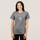T-shirt En Tri-matière Inhale, Exhale, Namaste" Yoga Tee (Recto plein)