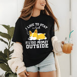 T-shirt En Tri-matière Introvert C'est trop de gens en dehors de Funny Co<br><div class="desc">Introvert It's Too People Outside Funny Corgi Dog Womens Tshirt Fashion Top présente un mignon chien Corgi dormant avec le texte "J'aime rester au lit c'est trop de gens dehors" dans la typographie de script moderne. Un cadeau parfait pour les personnes introverties pour lui et elle pour l'anniversaire, Noël, Fête...</div>