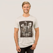 T-shirt En Tri-matière Inventeur de Steampunk (Recto plein)