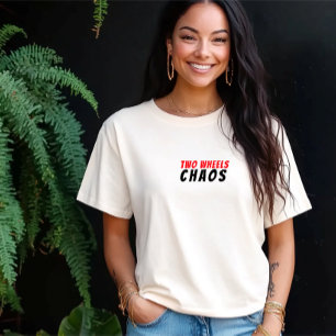 T-shirt En Tri-matière Ironie de la fille à vélo noir