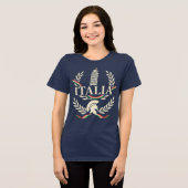 T-shirt En Tri-matière Italia Heritage Crest (Recto plein)