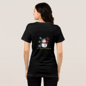 T-shirt En Tri-matière It's my first Christmas (Verso intégral)