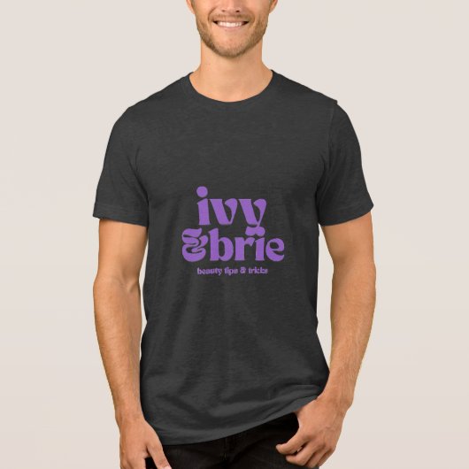 T-shirt En Tri-matière Ivy Ebrie Beauty And Tricks T-Shirt (Recto)