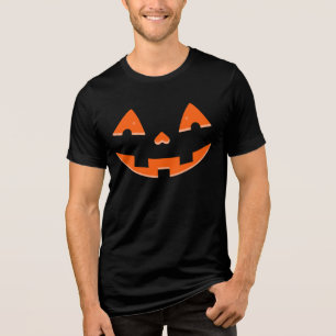 T-shirt En Tri-matière Jack-o’-Lantern Orange Eyes & Mouth - Halloween