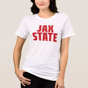 T-shirt En Tri-matière Jacksonville State University JAX STATE Bold Red