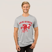 T-shirt En Tri-matière Jacksonville State University JAX State Gamecocks (Recto plein)