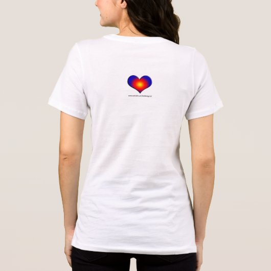T-SHIRT  EN TRI-MATIÈRE J'ADORE LA TOSCANE ET LES SOUFFRANCES (Verso)