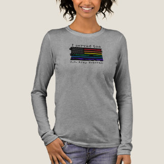 T-shirt En Tri-matière J'Ai Aussi Servi - Vétéran De L'Armée De Terre À L