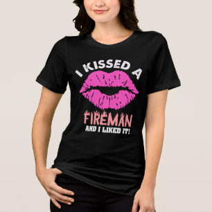 T-shirt En Tri-matière J'Ai Baisé Un Pompier Et Je L'Ai Apprécié