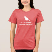 T-shirt En Tri-matière J'ai Cat Whisperer What's your Superpower Funny (Recto)