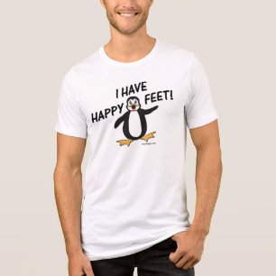 T-shirt En Tri-matière J'Ai Des Pieds Heureux !