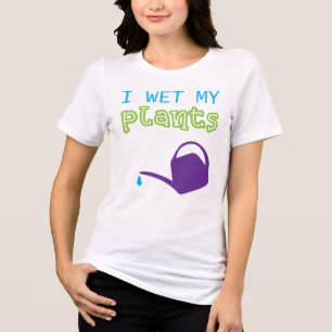 T-shirt En Tri-matière J'Ai Vu Mon Plante Drôle Jardinage Design