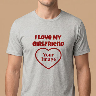 T-shirt En Tri-matière J'aime la photo de ma petite amie