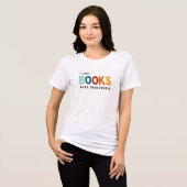 T-shirt En Tri-matière J'aime les livres plus que les gens (Recto plein)