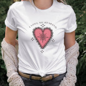 T-shirt En Tri-matière J'Aime Mon Mari