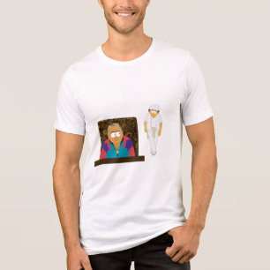 T-shirt En Tri-matière "Je lui ai dit de ne pas prendre le mouton vindalo