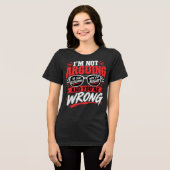 T-shirt En Tri-matière Je ne discute pas, j'explique simplement pourquoi (Recto plein)