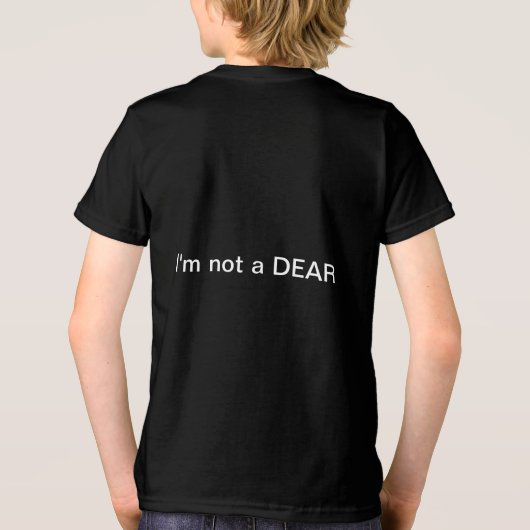 T-shirt En Tri-matière Je ne suis pas un CHER (Verso)