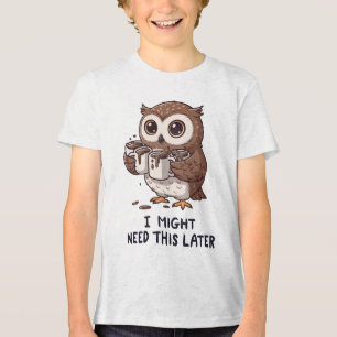 T-shirt En Tri-matière Je pourrais avoir besoin de café plus tard - Humou