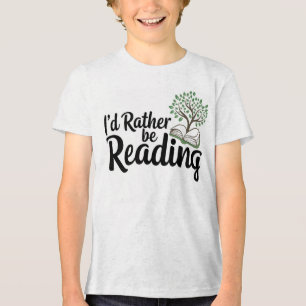 T-shirt En Tri-matière "Je préfère lire"