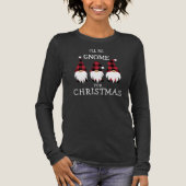 T-shirt En Tri-matière Je serai Gnome pour Noël T-shirt (Recto)