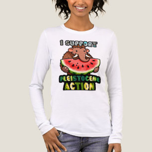 T-shirt En Tri-matière Je soutiens l'action pléistocène