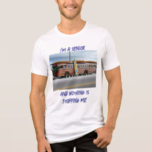 T-shirt En Tri-matière Je suis un senior