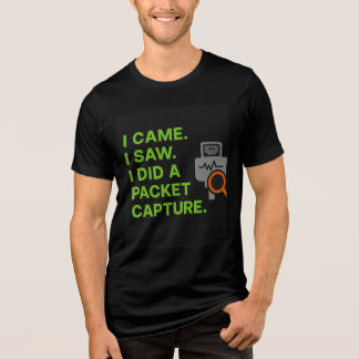 T-shirt En Tri-matière Je suis venu, j'ai vu, j'ai fait une capture de pa