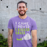 T-shirt En Tri-matière Je Suis Venu Je Me Suis Donné J'Ai Couché De L'Her<br><div class="desc">Avez-vous votre propre entreprise d'aménagement paysager? Vous aimez tondre votre propre pelouse ? Vous aimez regarder des films d'action ? Vous allez adorer le dicton drôle "Je suis venu, je suis tombé sur l’herbe." Le graphisme commercial de tondeuse à gazon accompagne le message blanc et vert citron sur ce t-shirt...</div>