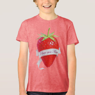 T-shirt En Tri-matière Je t'aime maman - Fête des mères