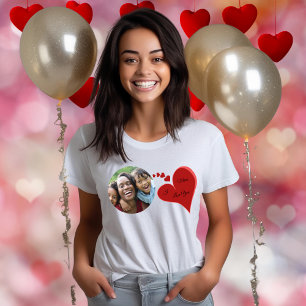 T-shirt En Tri-matière Je t'aime Maman Valentines T-shirt cadeau