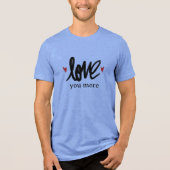 T-shirt En Tri-matière Je t'aime plus (Recto)