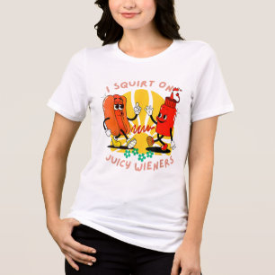 T-shirt En Tri-matière J'Écris Sur Des Épouses Juteuses Humour Adulte _2