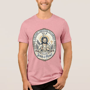 T-shirt En Tri-matière Jesus Lo Fi Rythmes D'étude Tee Graphique Esthétiq