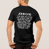 T-shirt En Tri-matière Jesus Loves You Thrive Merch (Verso)