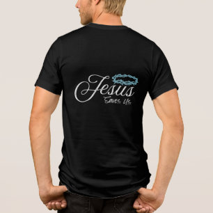 T-shirt En Tri-matière Jésus nous sauve