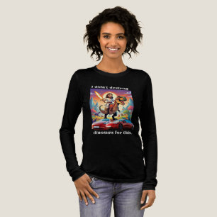 T-shirt En Tri-matière Jésus sur Trex vs voiture électrique