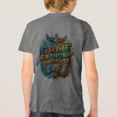 T-shirt En Tri-matière Jeu, Explorer, Découvrir (Verso)