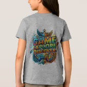 T-shirt En Tri-matière Jeu, Explorer, Découvrir (Verso)