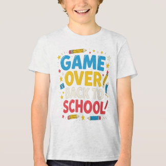 T-shirt En Tri-matière Jeu sur le retour à l'école amusant enseignant étu