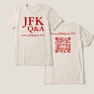 T-SHIRT  EN TRI-MATIÈRE JFK Q&A TRIM SHIRT