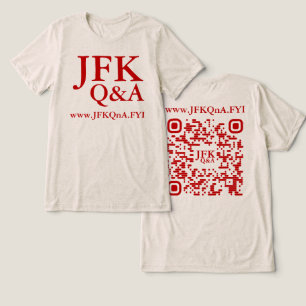 T-SHIRT EN TRI-MATIÈRE JFK Q&A TRIM SHIRT